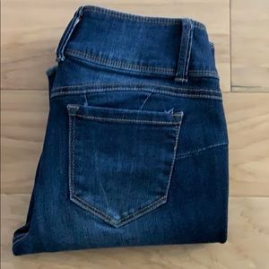 Dark Blue Denim Jeans.